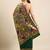 green woven design zari silk blend paithani saree