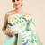 blue woven design zari silk blend paithani saree