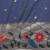 Navy blue floral zari silk blend paithani saree