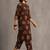 women floral printed regular cotton kurta with trousers