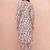 women floral printed regular thread work kurta with trousers