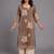 women floral printed regular kurta with palazzos