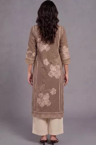 women floral printed regular kurta with palazzos