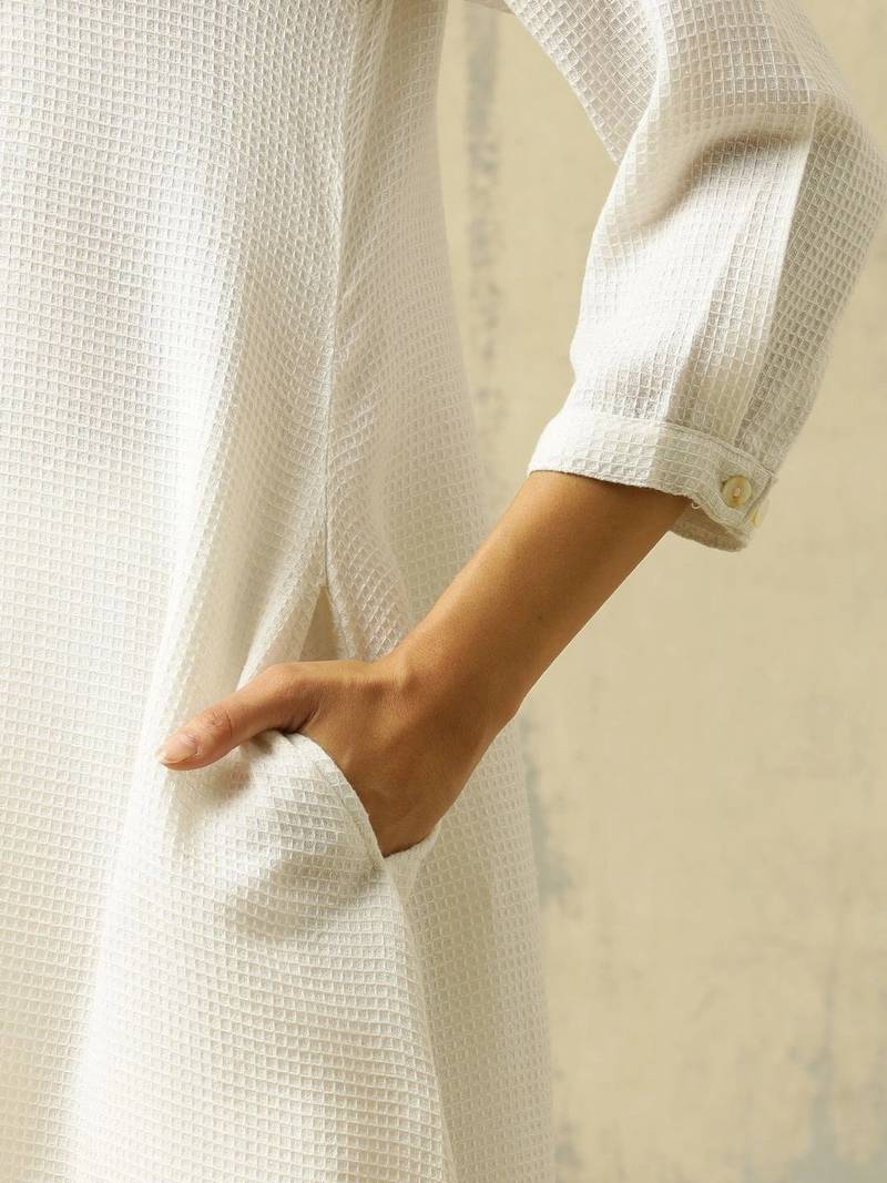 women regular cotton kurta with palazzos