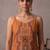 women ethnic motifs embroidered regular thread work kurta with trousers