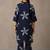 women floral printed regular cotton kurta with trousers