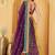 Multicoloured Zari And Sequins Embroidered Georgette Lehenga Set