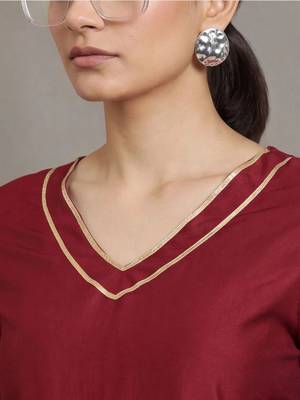 women regular gotta patti kurta with farshi salwar 4