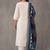women embroidered regular thread work cotton kurta with trousers & with dupatta
