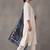 women embroidered regular thread work cotton kurta with trousers & with dupatta