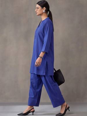 women regular cotton kurta with farshi salwar 6