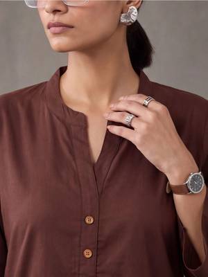 women regular cotton kurta with farshi salwar 4
