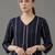 women striped regular kurta with palazzos
