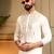 Black royal silk embroidery sequence work premium designer only kurta