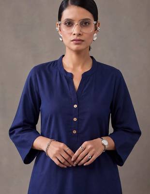 women regular cotton kurti with farshi salwar 4