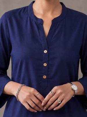 women regular cotton kurti with farshi salwar 6