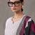 women embroidered thread work cotton kurta with trousers & with dupatta