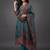 formal women printed kurta with trousers with dupatta