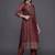 smart women printed kurta with trousers