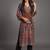 smart women printed kurta with trousers