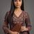 smart women printed kurta with trousers