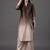 formal women dyed kurta with palazzos