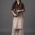 formal women dyed kurta with palazzos