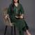 structured women embroidered kurta with palazzos