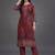 formal women printed kurta with trousers with dupatta