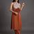 smart women embroidered kurta with palazzos