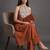 smart women embroidered kurta with palazzos