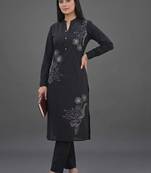 formal women embroidered kurta with trousers