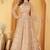Gold Double Net Hand Embroidered Lehenga Set