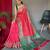 pink ethnic motif printed zari patola saree