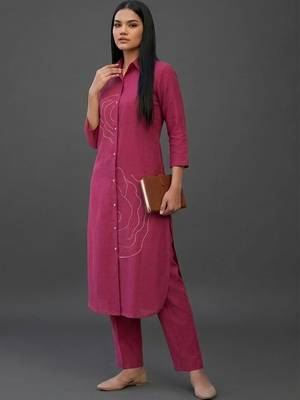 formal women kurta with trousers 1