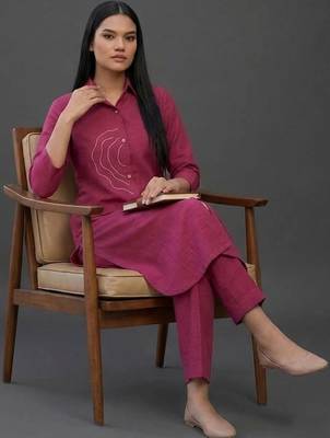 formal women kurta with trousers 3