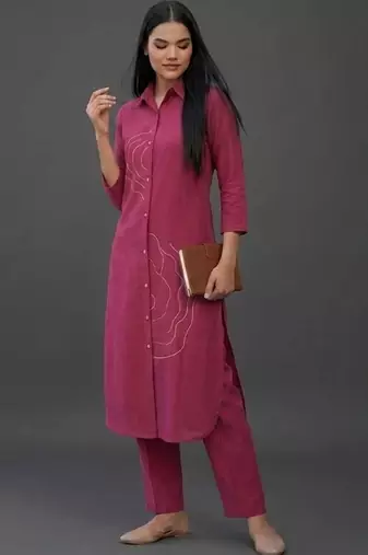 formal women kurta with trousers