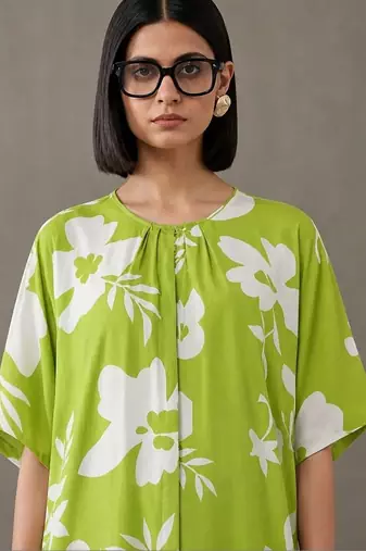 workwear printed a-line kurta sets