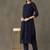 tailored women embroidered kurta with trousers