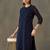 tailored women embroidered kurta with trousers