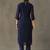 tailored women embroidered kurta with trousers
