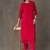 structured women embroidered kurta with trousers