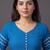 tailored women kurta with trousers with dupatta
