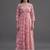 formal women printed kurta with trousers with dupatta