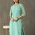 smart women embroidered kurta with trousers