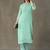 smart women embroidered kurta with trousers