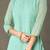 smart women embroidered kurta with trousers