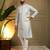 Multi heavy jacquard jacquard work premium designer only kurta