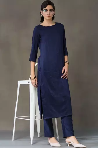 formal women kurta with trousers