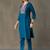 everyday workwear women embroidered kurta with trousers
